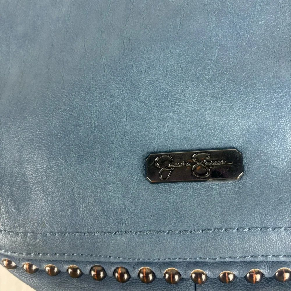 Jessica Simpson Camile Studded Hobo bag in blue